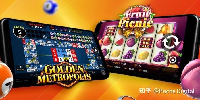 မိုဘိုင်းအက်ပ်တွင် Slots Live Casino ကစားနေသောမျက်နှာပြင်